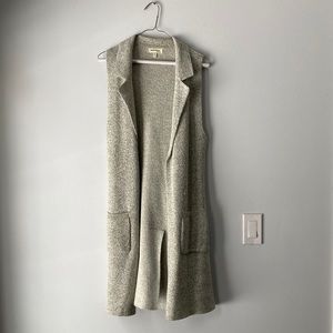 Long Cardigan Vest